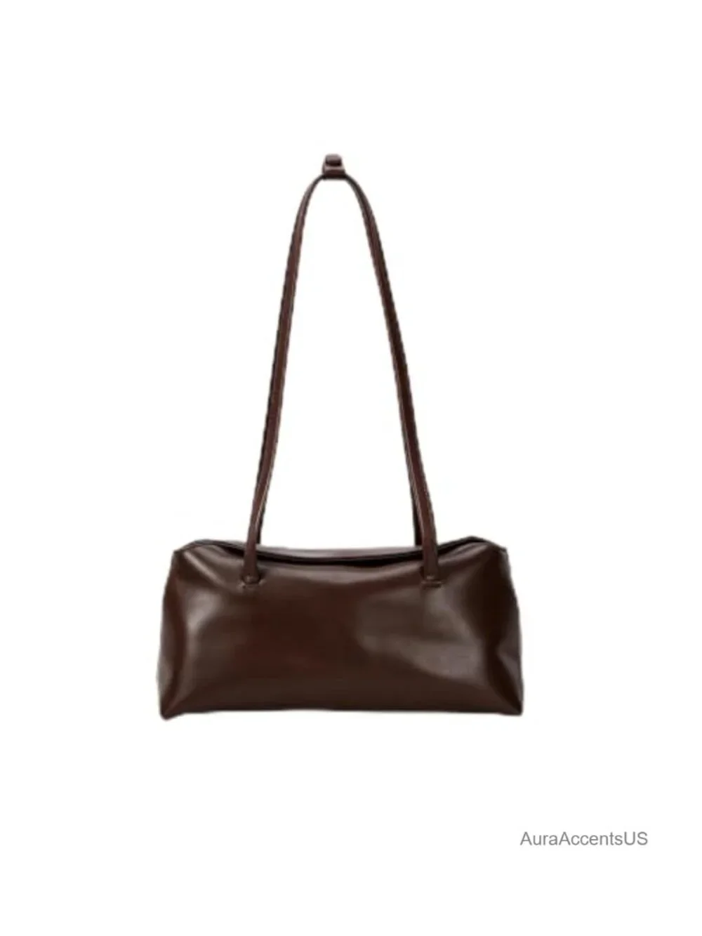Faux Leather Hobo Satchel Shoulder Bag with Magnetic Closure